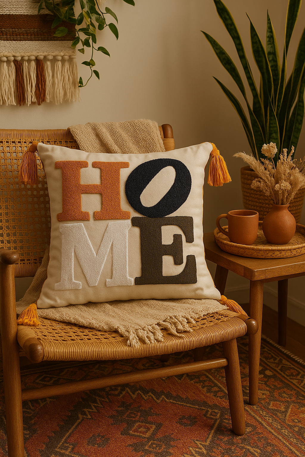 Home Punch Kırlent Kılıfı