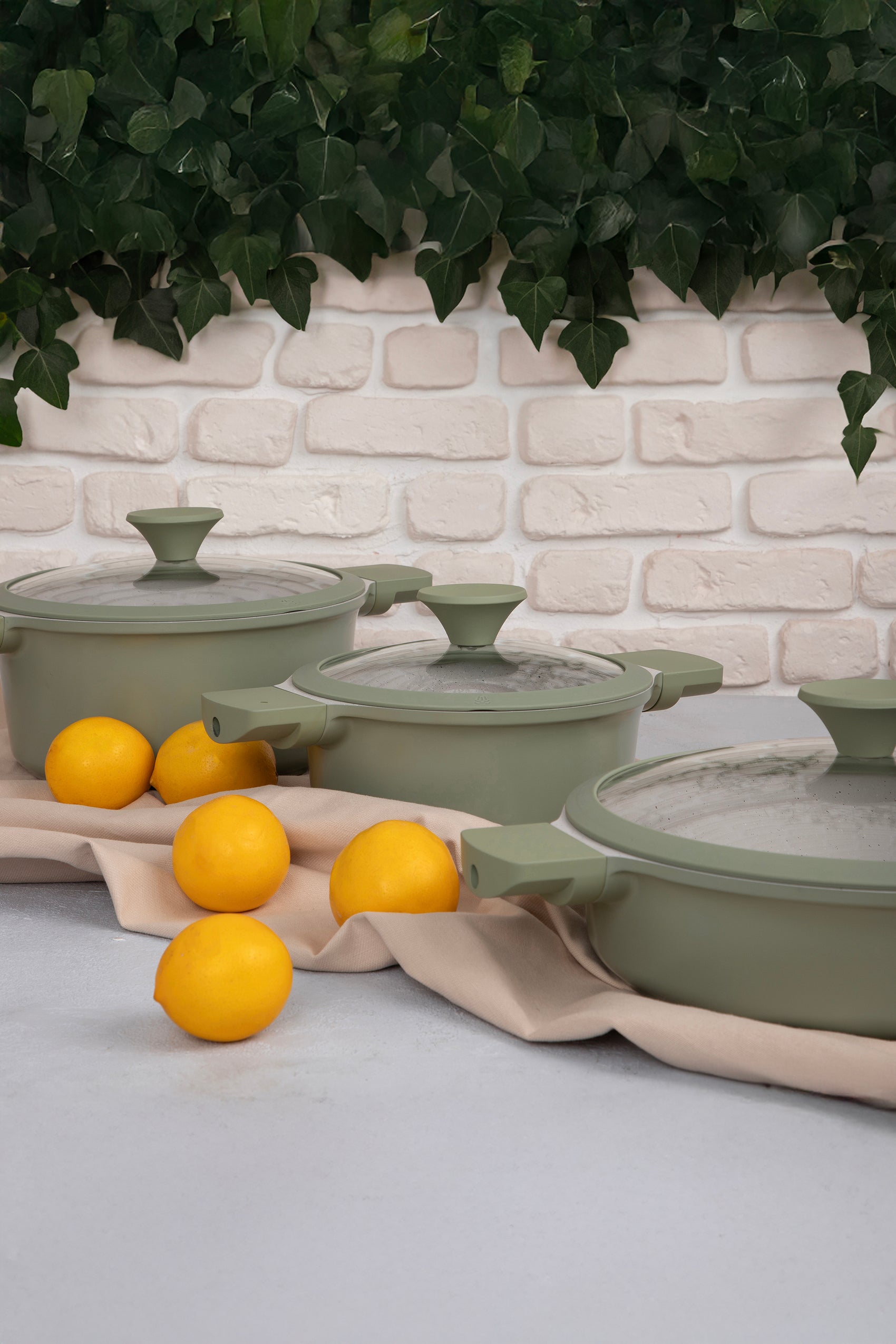 Natural Green Derin Tencere 24 cm