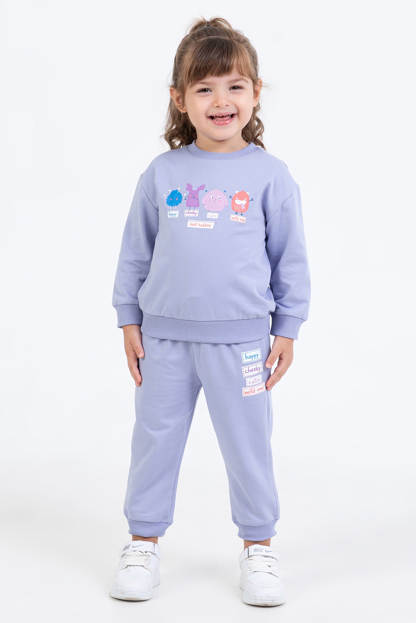 Buddies Kız Bebek Takım - Leylak