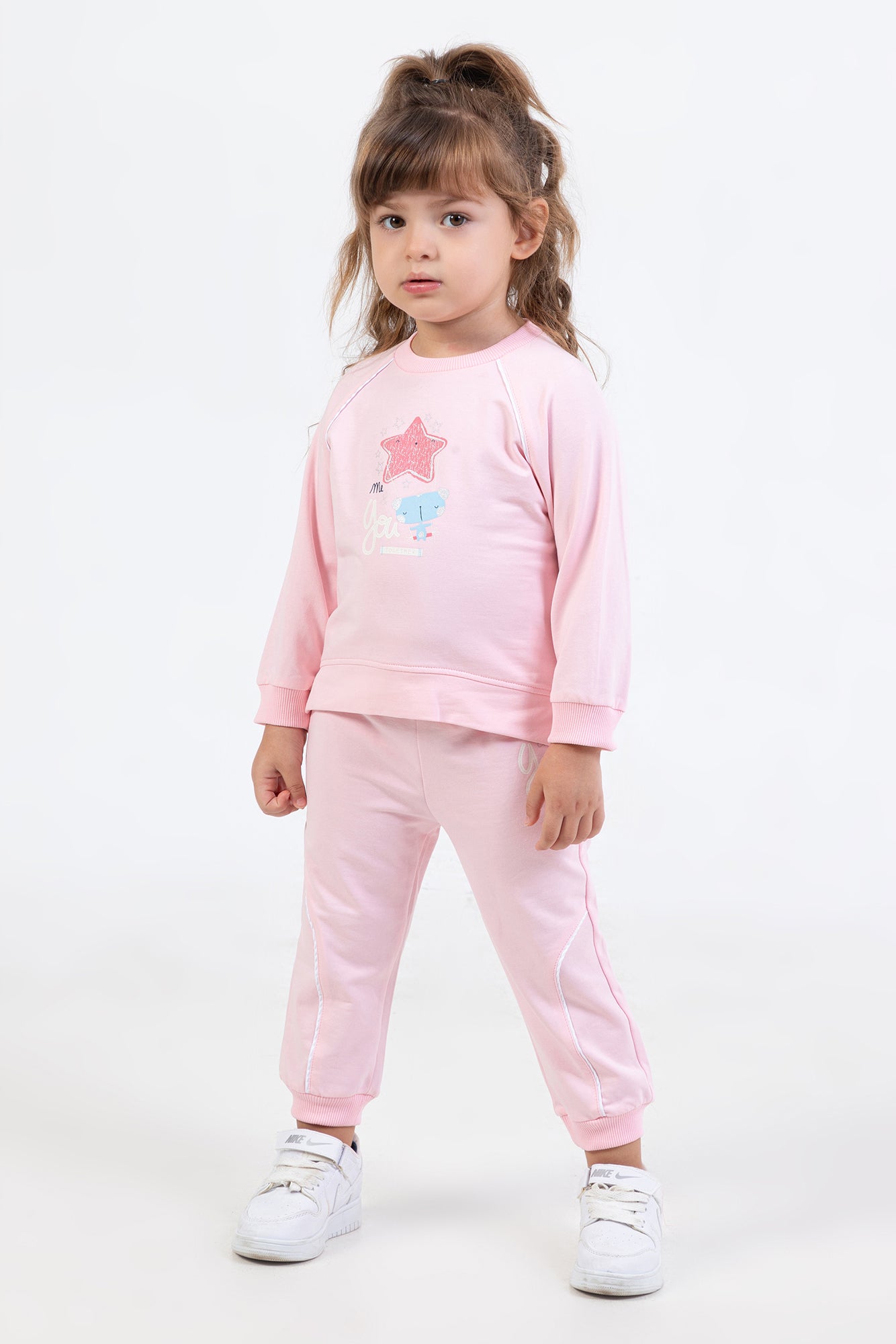 Together Kız Bebek Takım - Toz Pembe