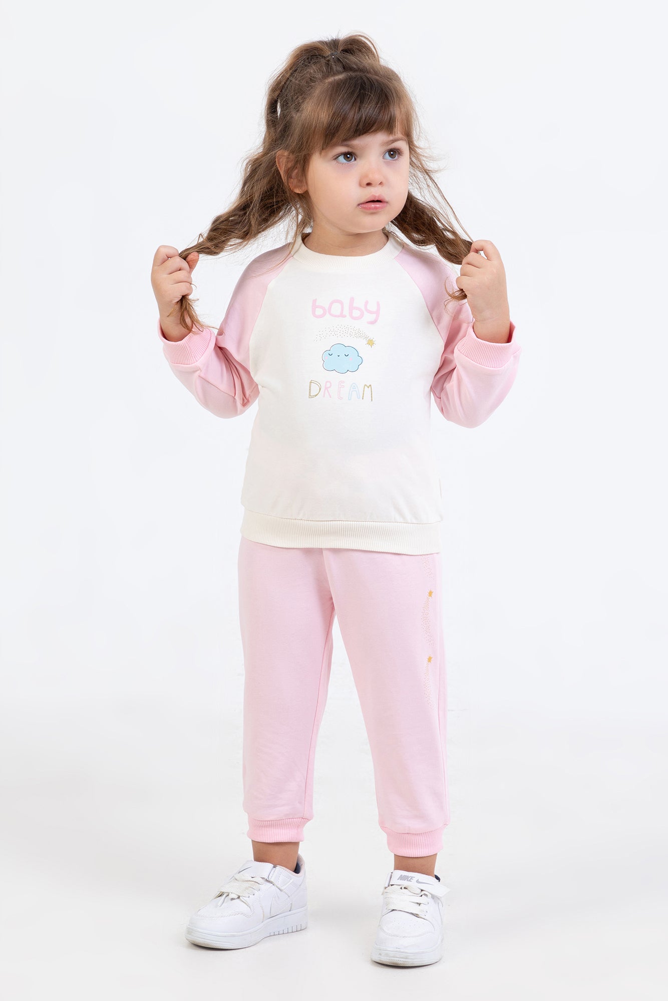 Dream Kız Bebek Takım - Toz Pembe