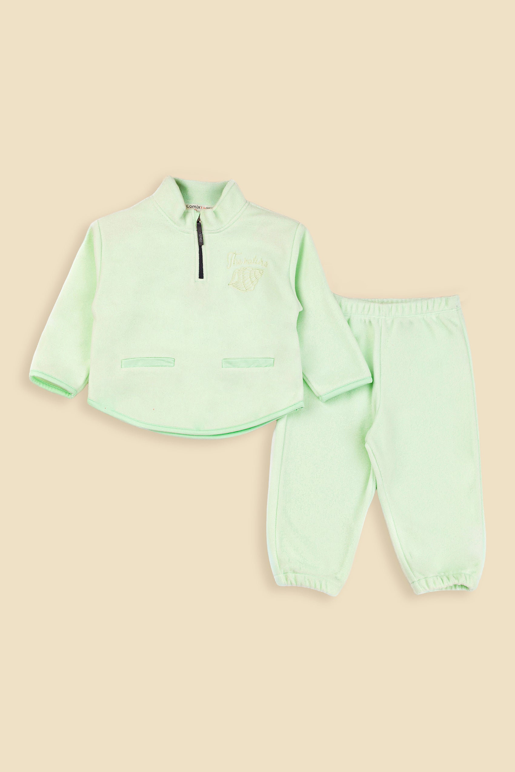 Seashell Kız Bebek Takım - Mint