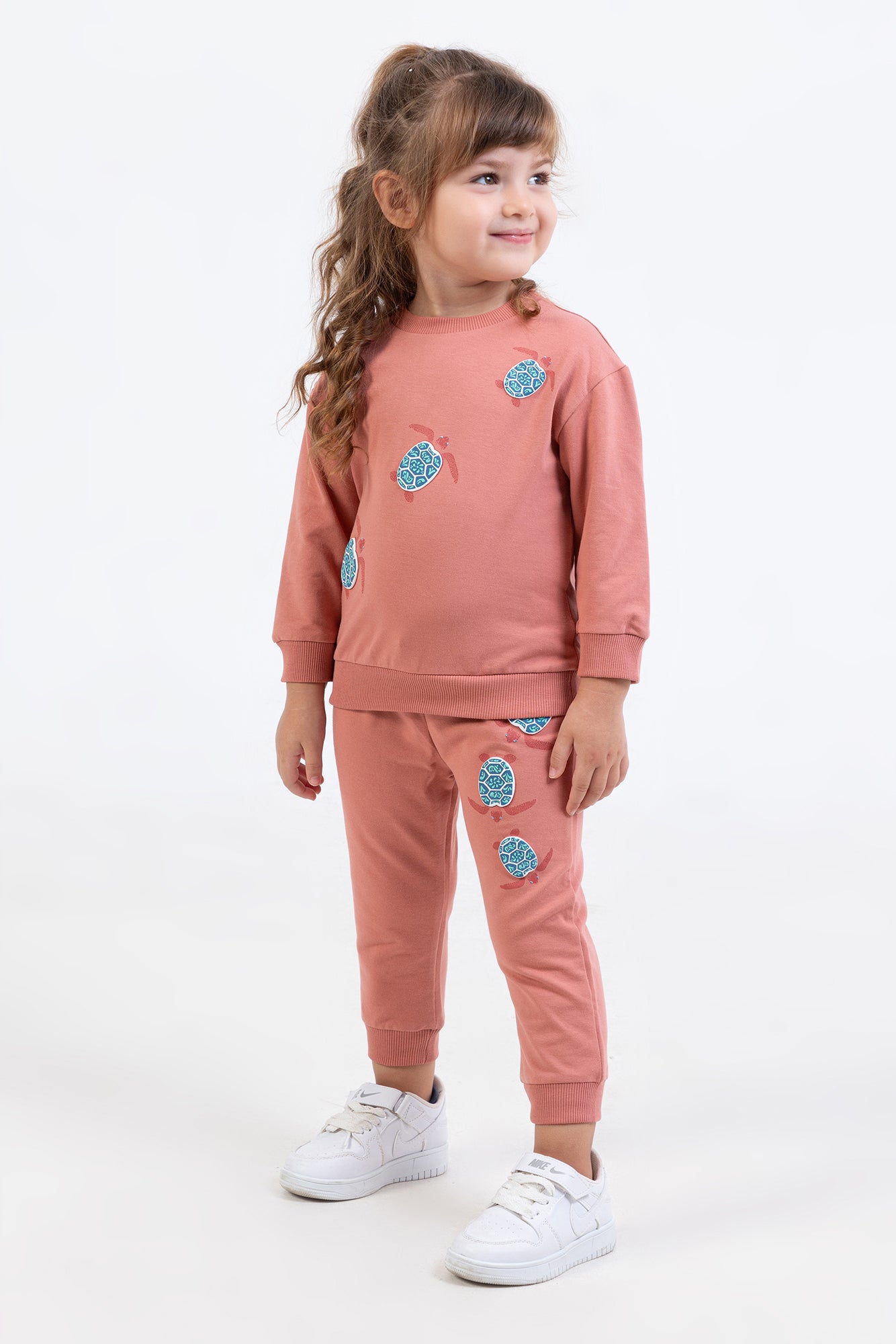 Caretta Kız Bebek Takım - Gül