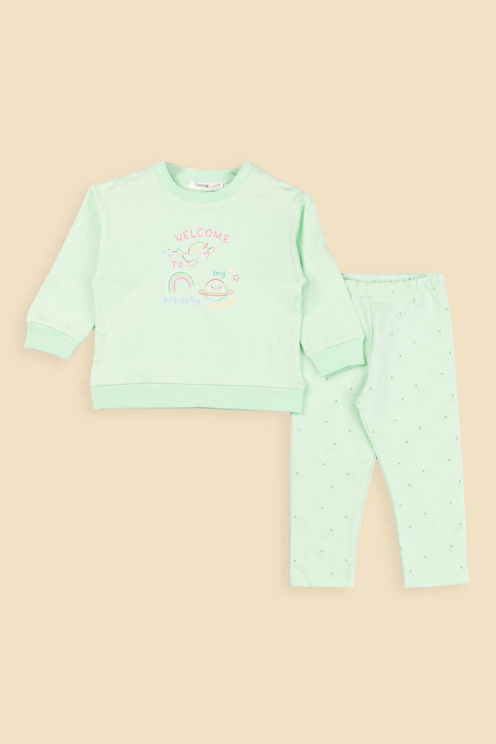 Fairy Kız Bebek Takım - Mint