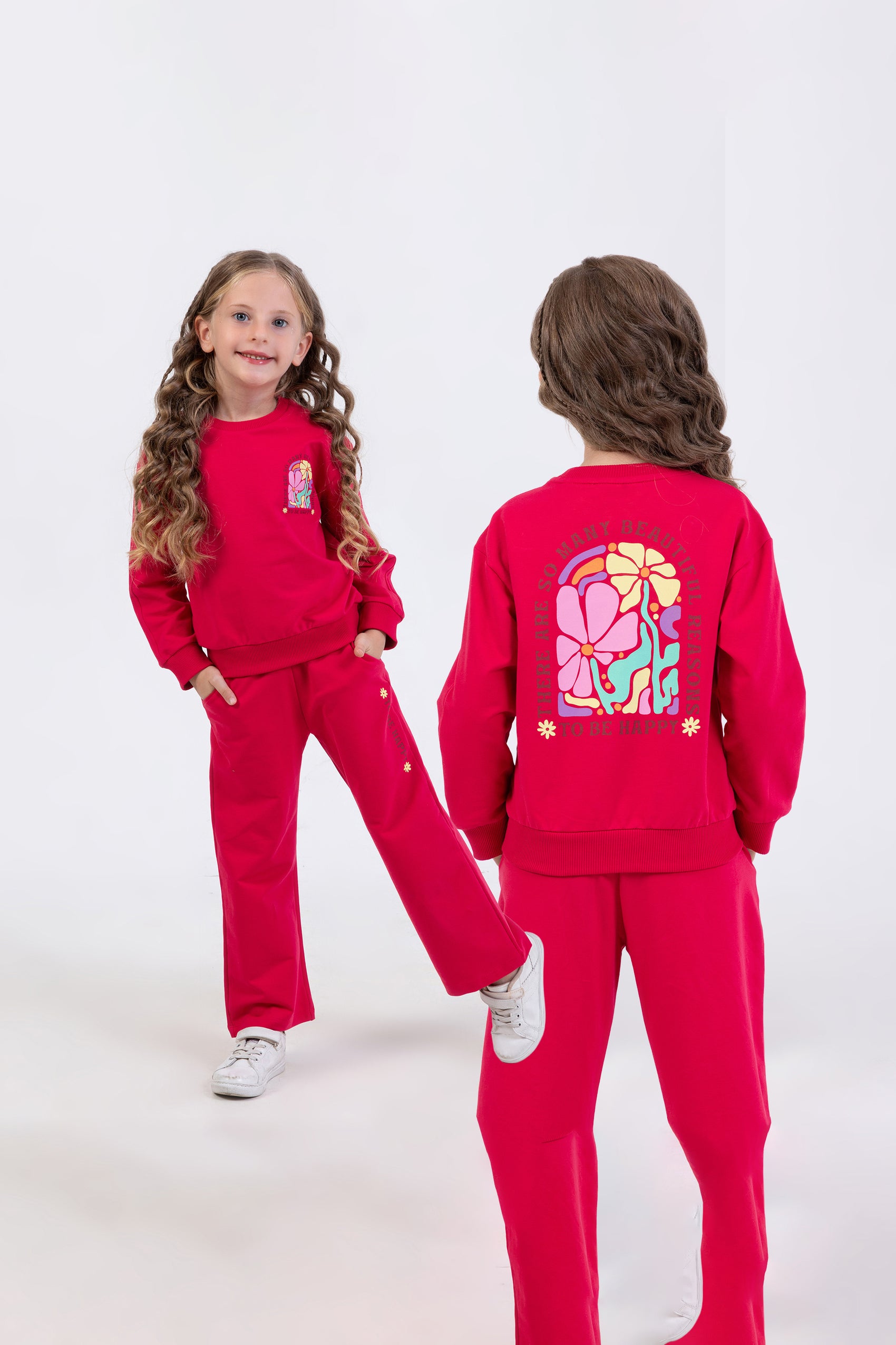 Be Happy Kız Takım - Fuşya