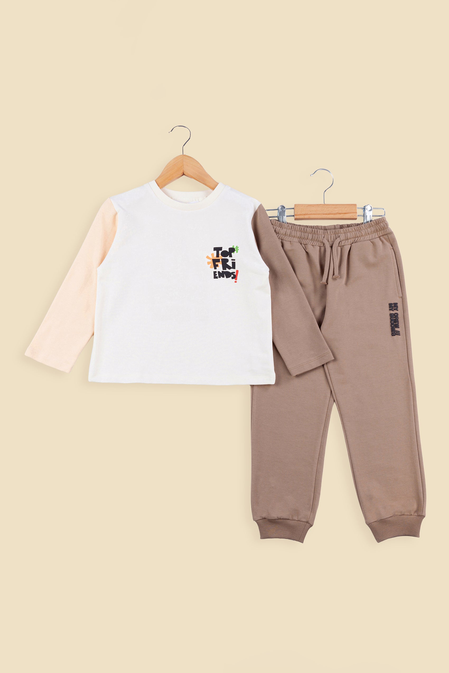 Top Erkek Takım - Boz Kahve