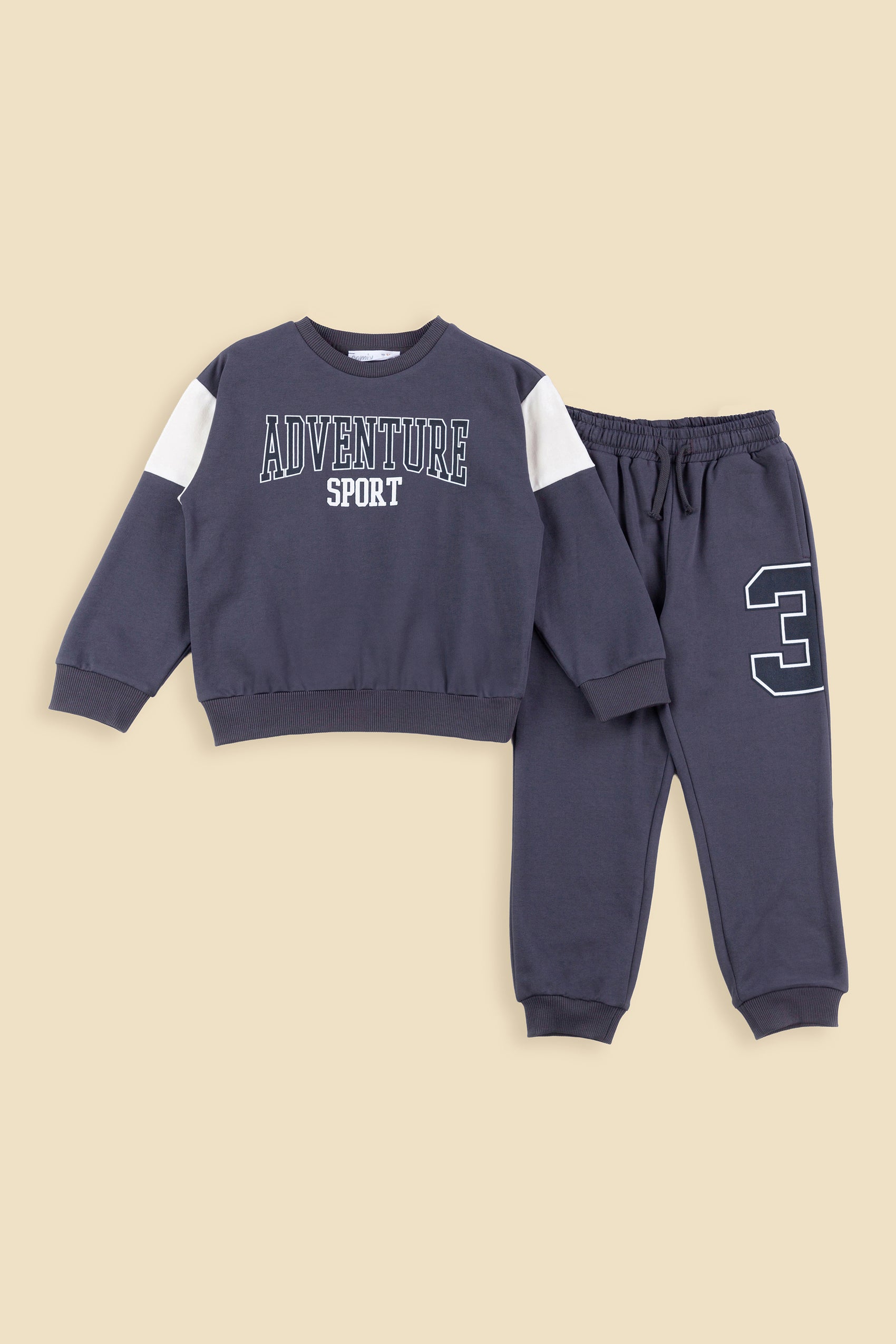 Old School Erkek Takım - Antrasit