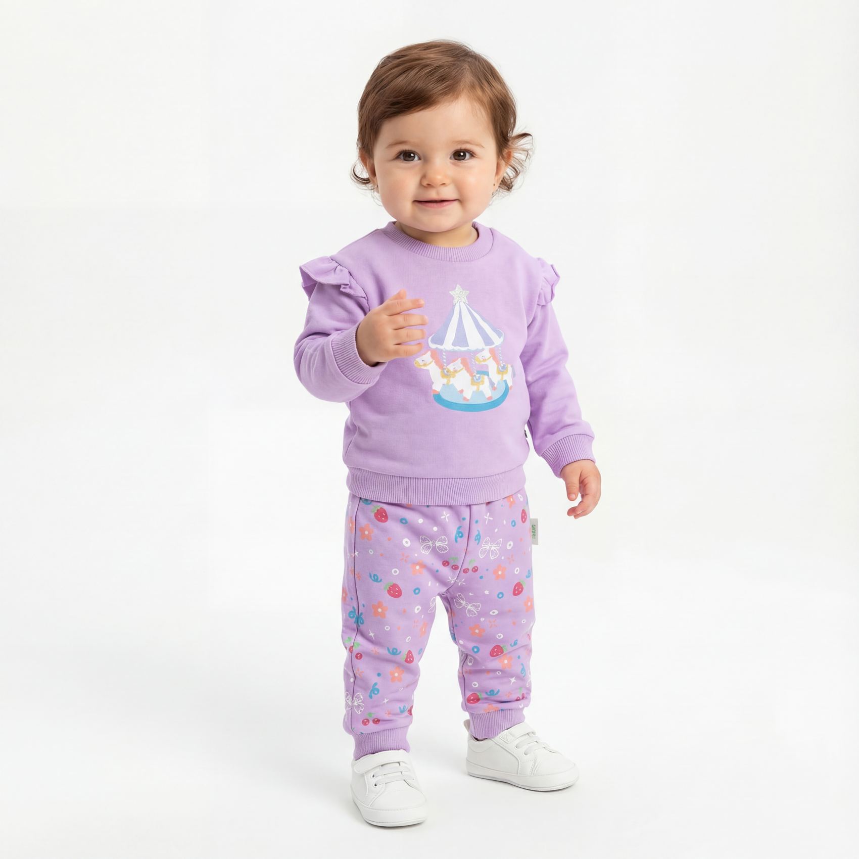 Carousel Kız Bebek Takım