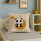 Ay Işığı Panda Punch Kırlent Kılıfı