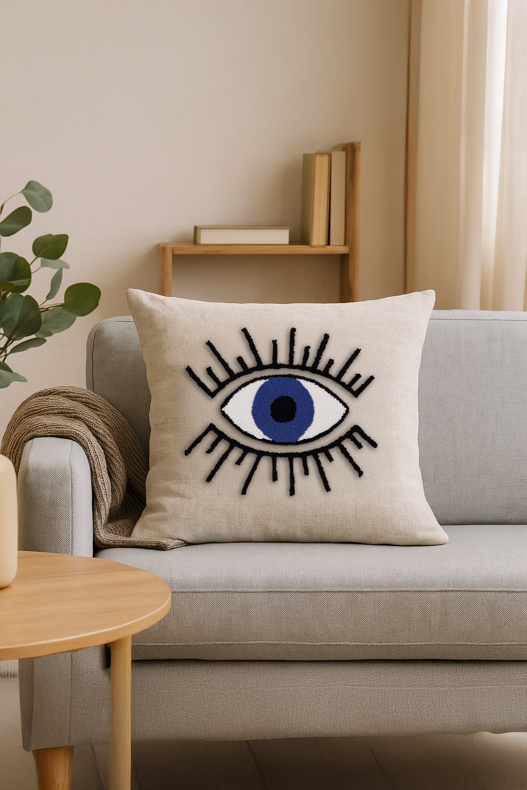 Eye of Truth Punch Kırlent Kılıfı