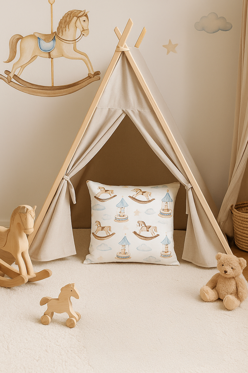 Carousel Dreams Kırlent Kılıfı