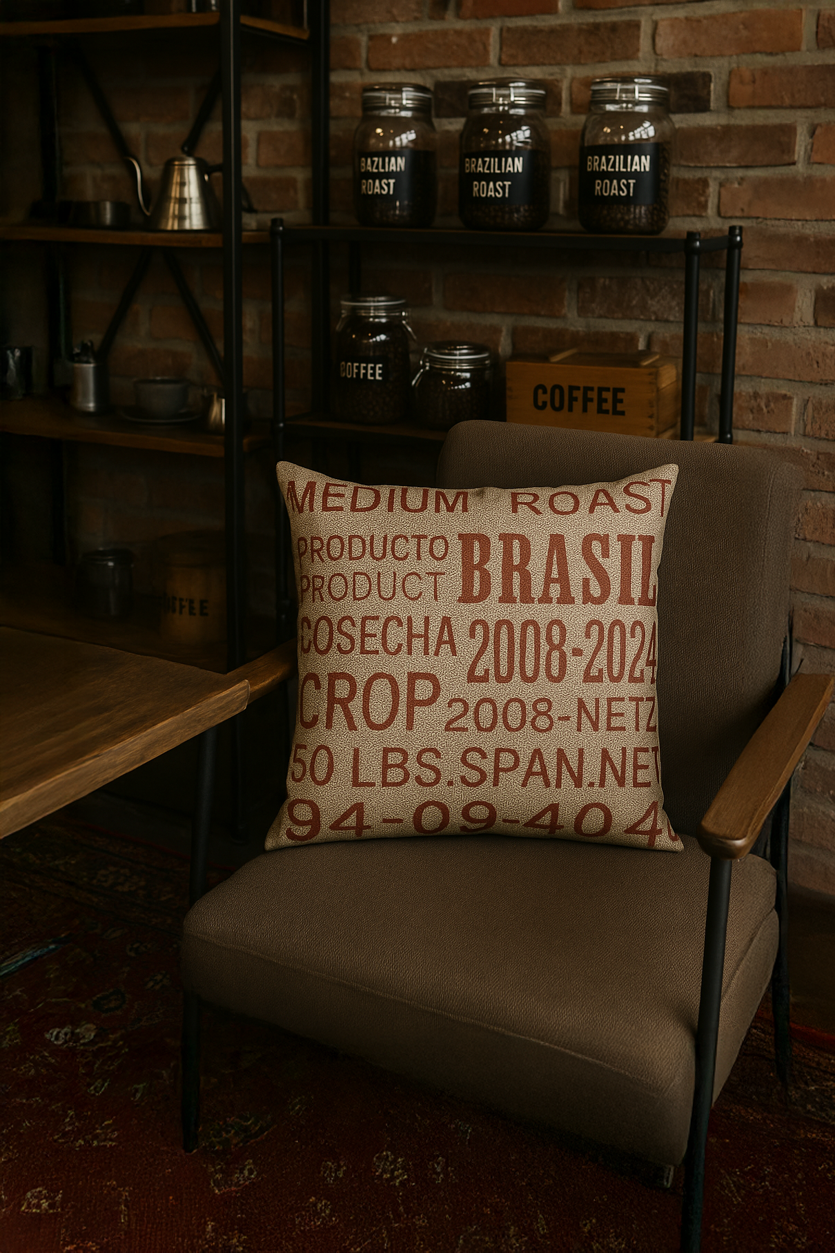 Brazilian Roast Kırlent Kılıfı