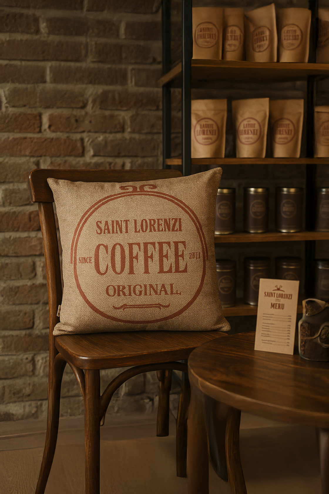 Saint Lorenzi Brew Kırlent Kılıfı
