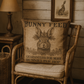 Bunny Crown Kırlent Kılıfı