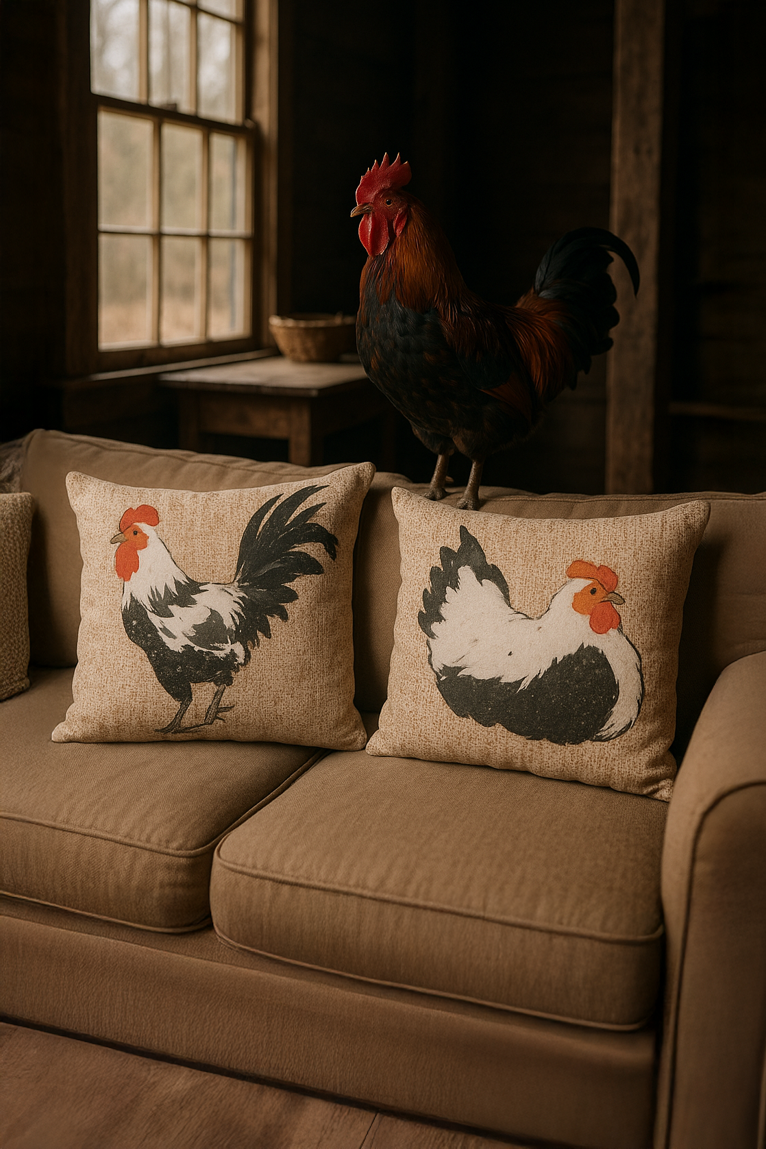 Farmhouse Charm 2'li Kırlent Kılıfı Seti