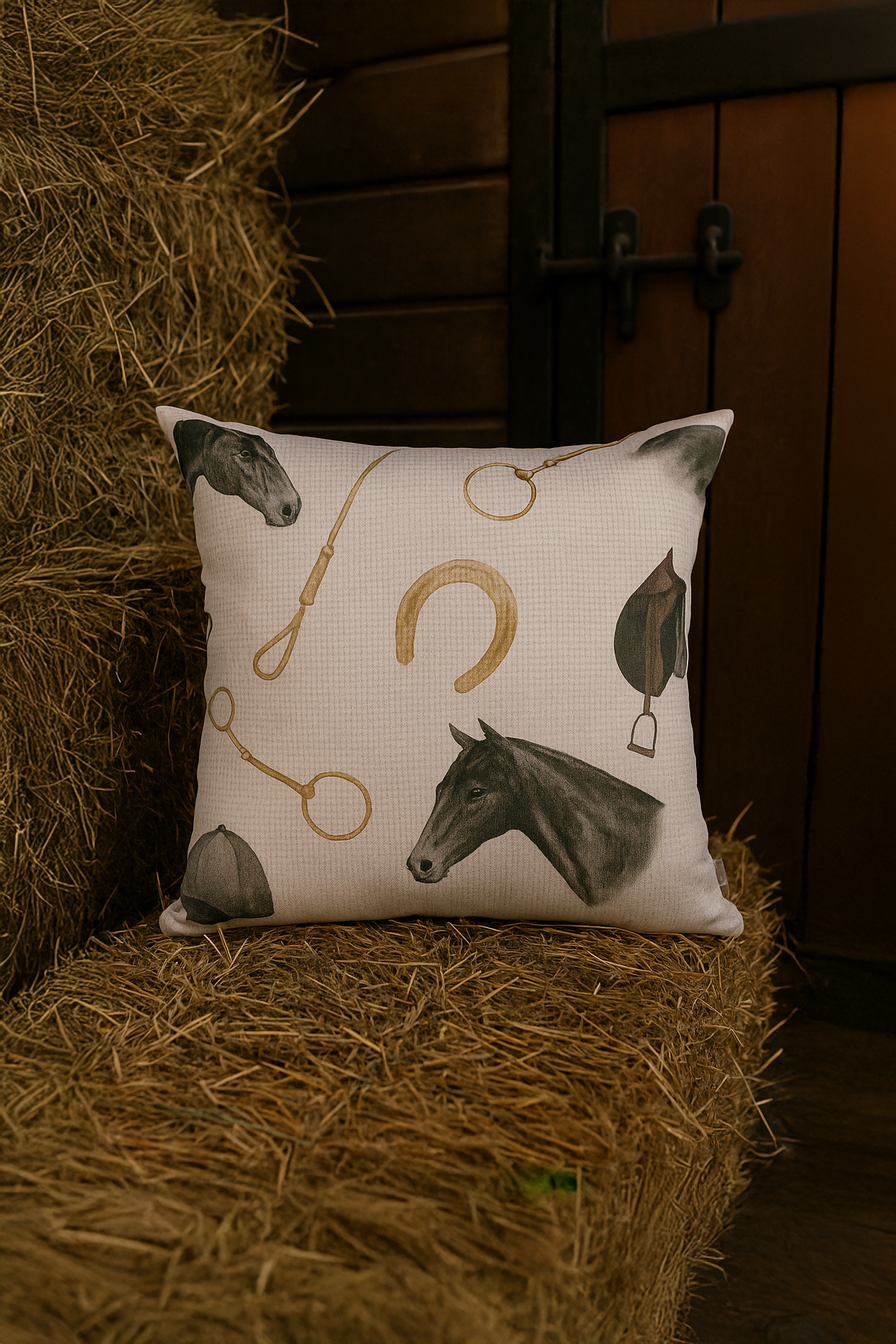 Bridle Path Kırlent Kılıfı