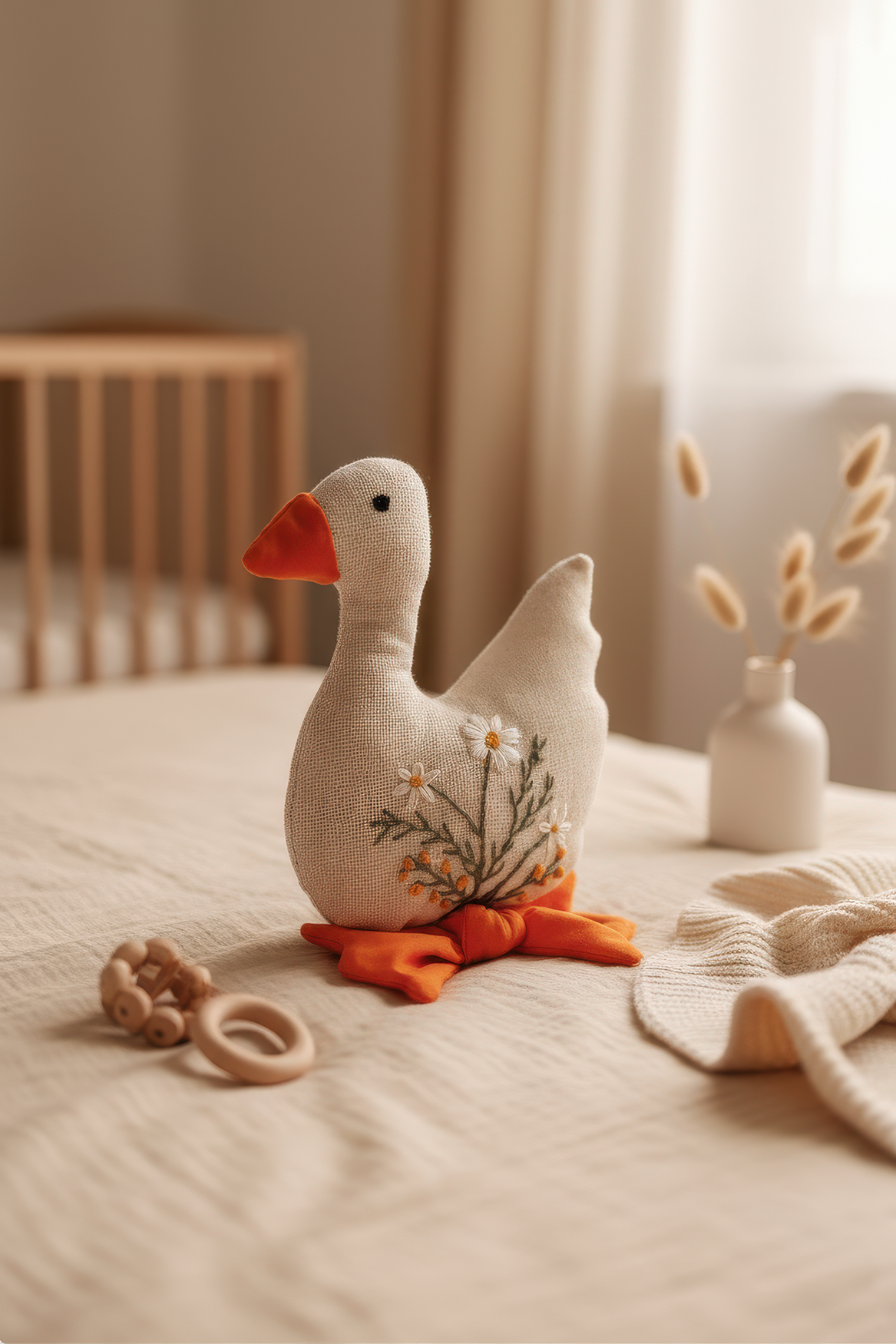 Çiçek Bahçesi Ördek Oyuncak