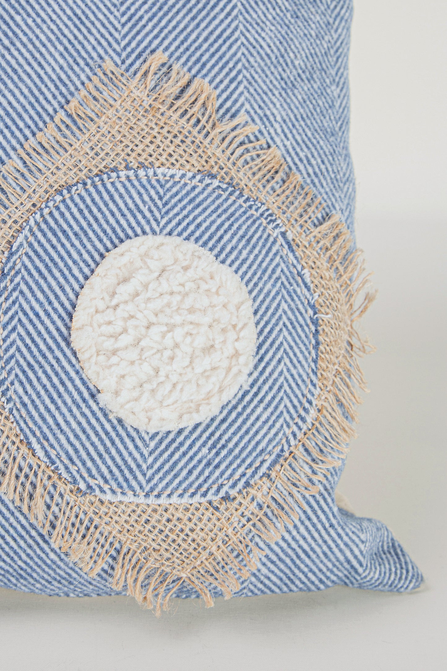 Azure Coastal Kırlent