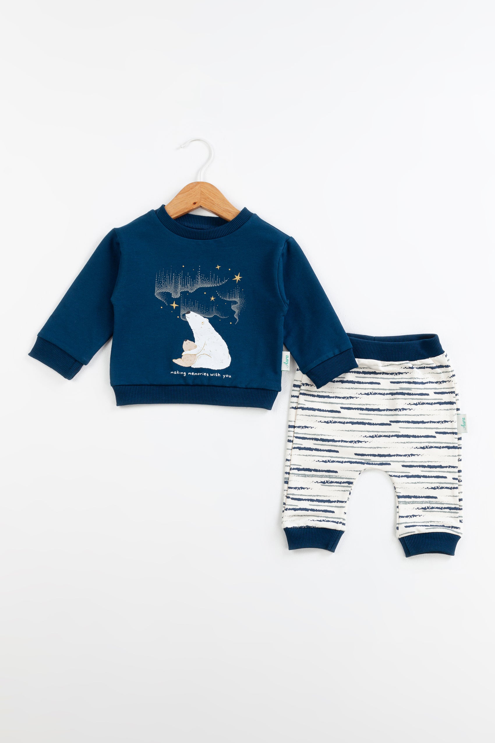 Polar Bear Erkek Bebek Takım – Lacivert