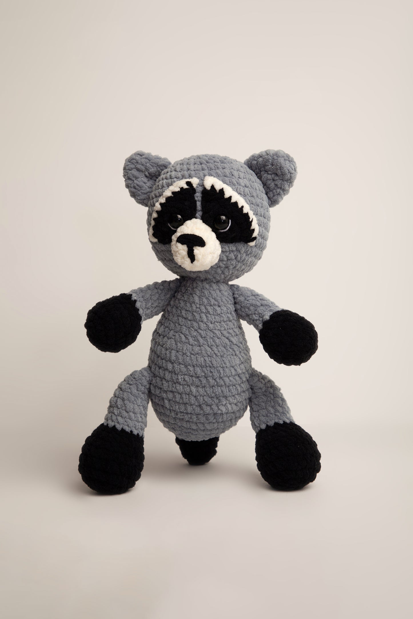 Meraklı Rakun Amigurumi