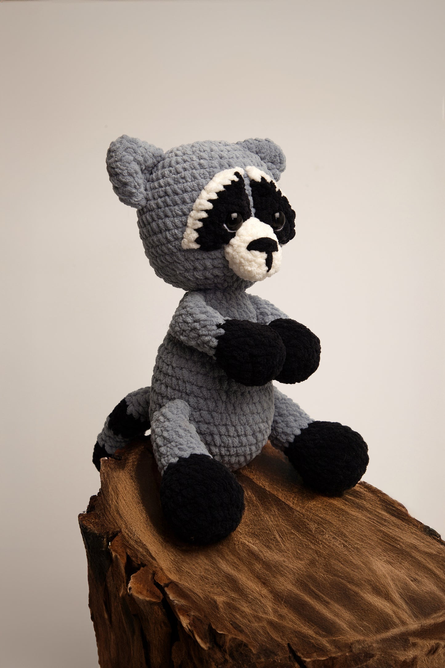 Meraklı Rakun Amigurumi
