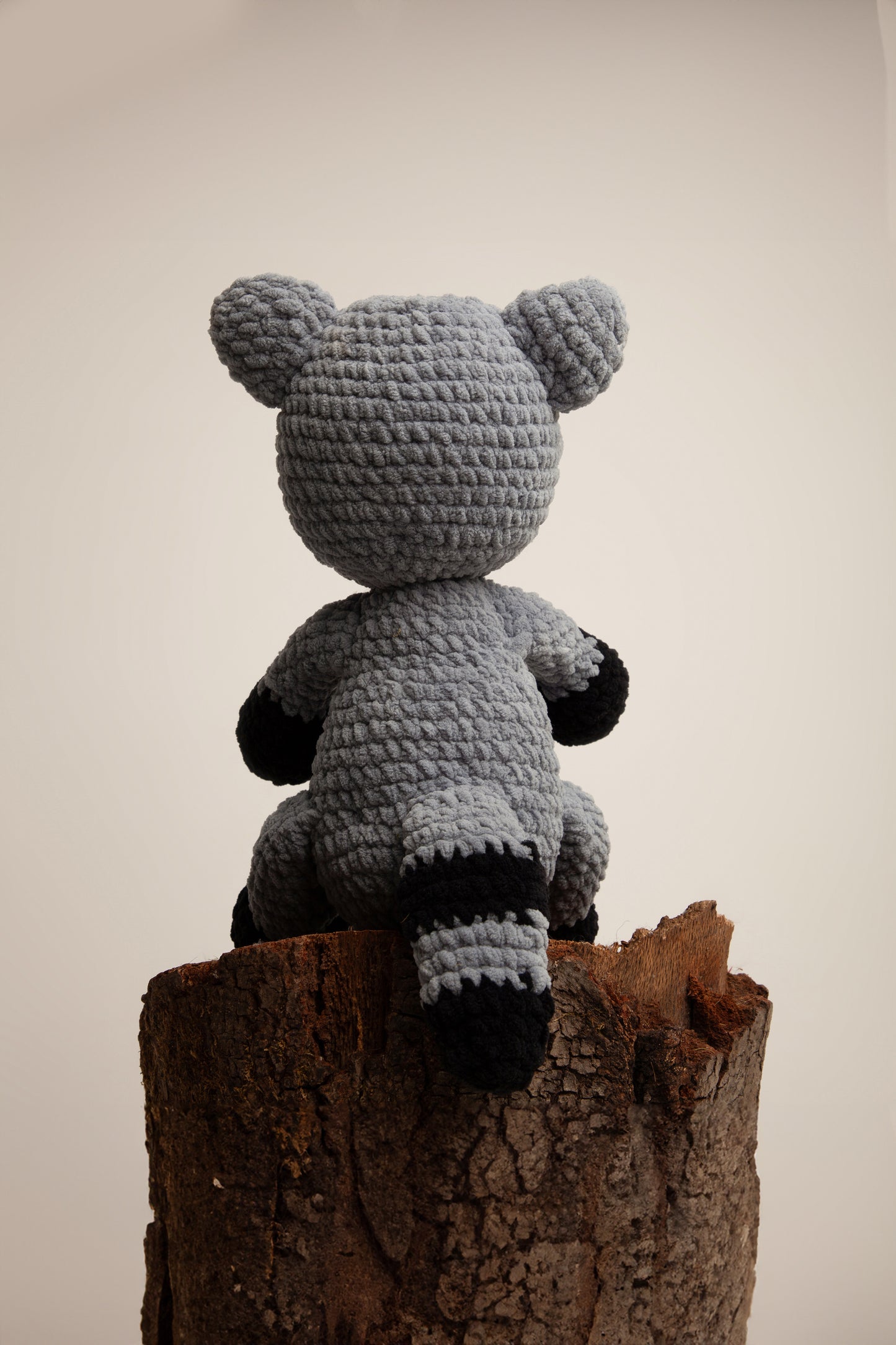 Meraklı Rakun Amigurumi
