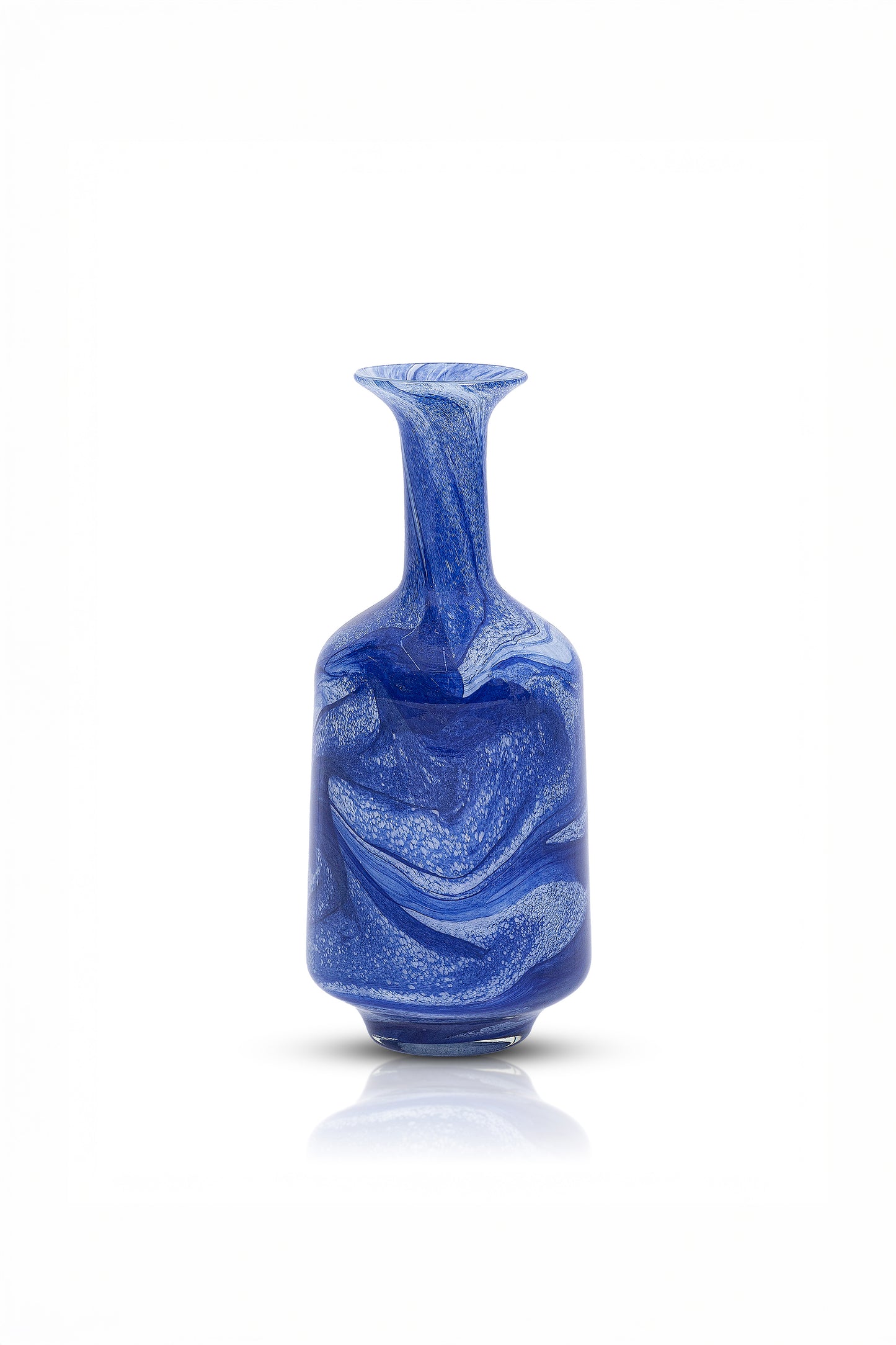 Serenity Aqua Blue Vazo 34,5x14 cm