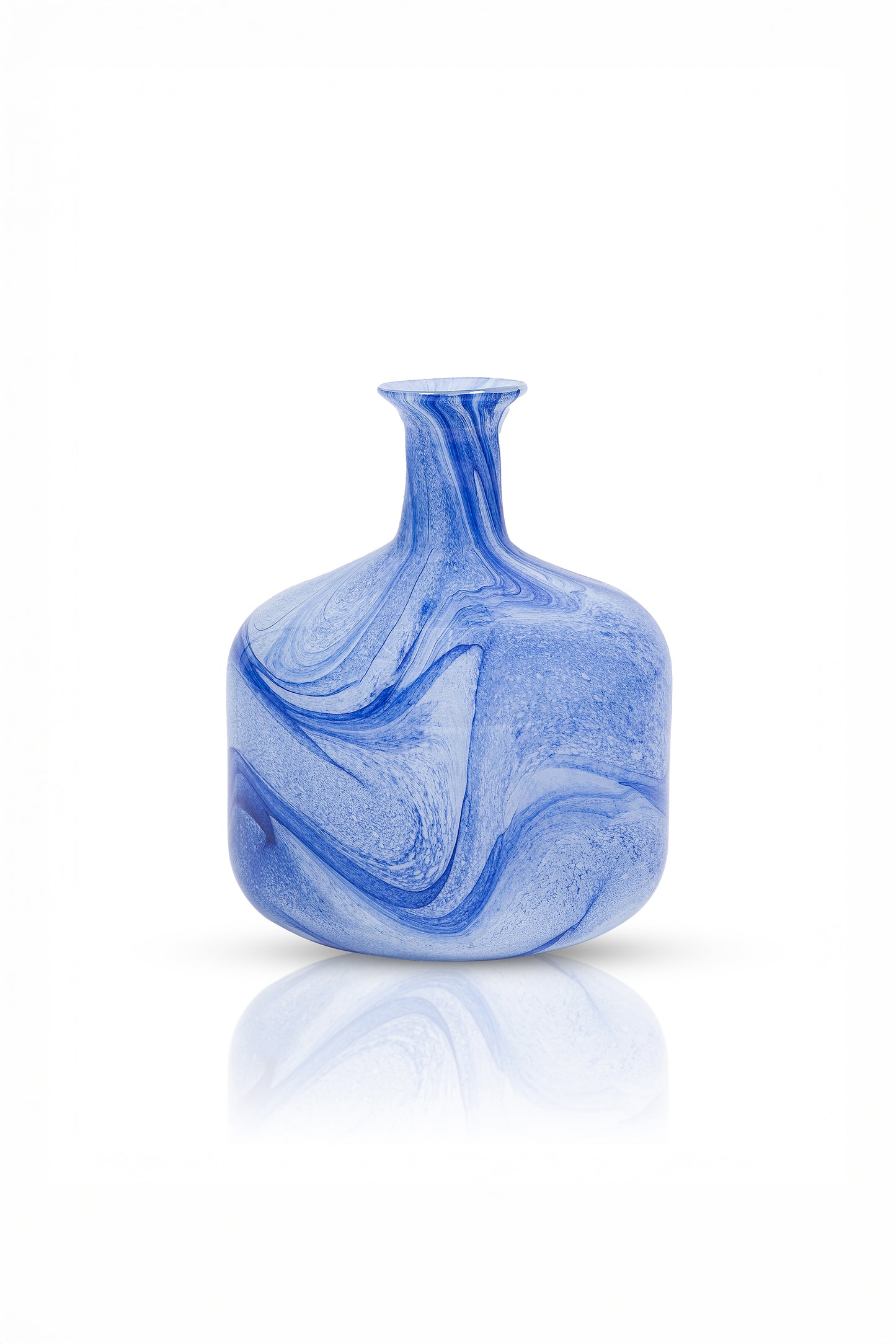 Serenity Aqua Blue Vazo 24x18 cm