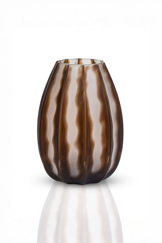 Serenity Matte Brown Vazo 23x16,5 cm