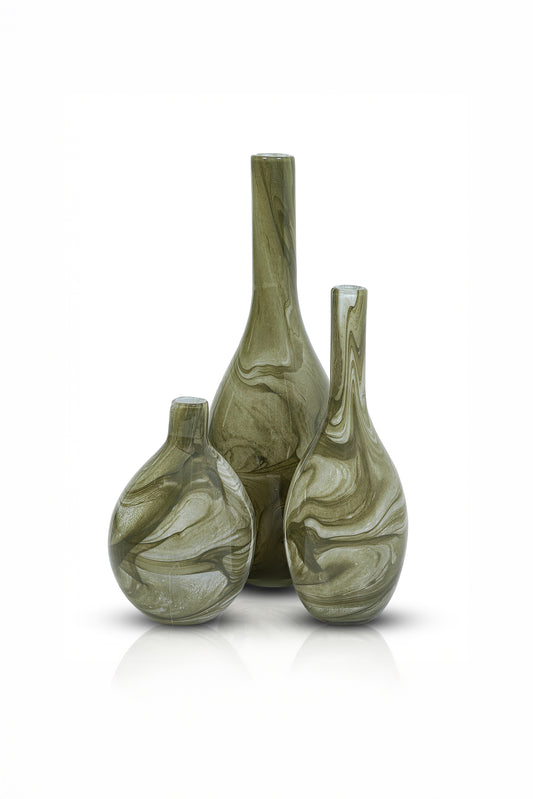 Serenity Soft Green Vazo Seti