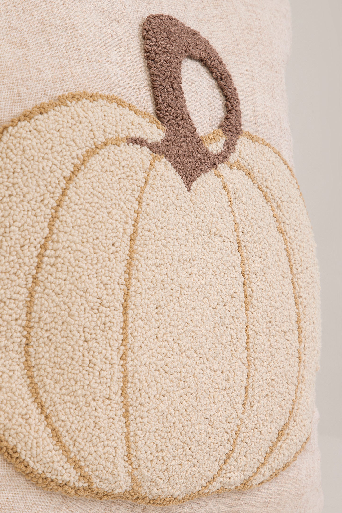 Pumpkin Charm Punch Kırlent Kılıfı