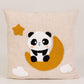 Ay Işığı Panda Punch Kırlent Kılıfı