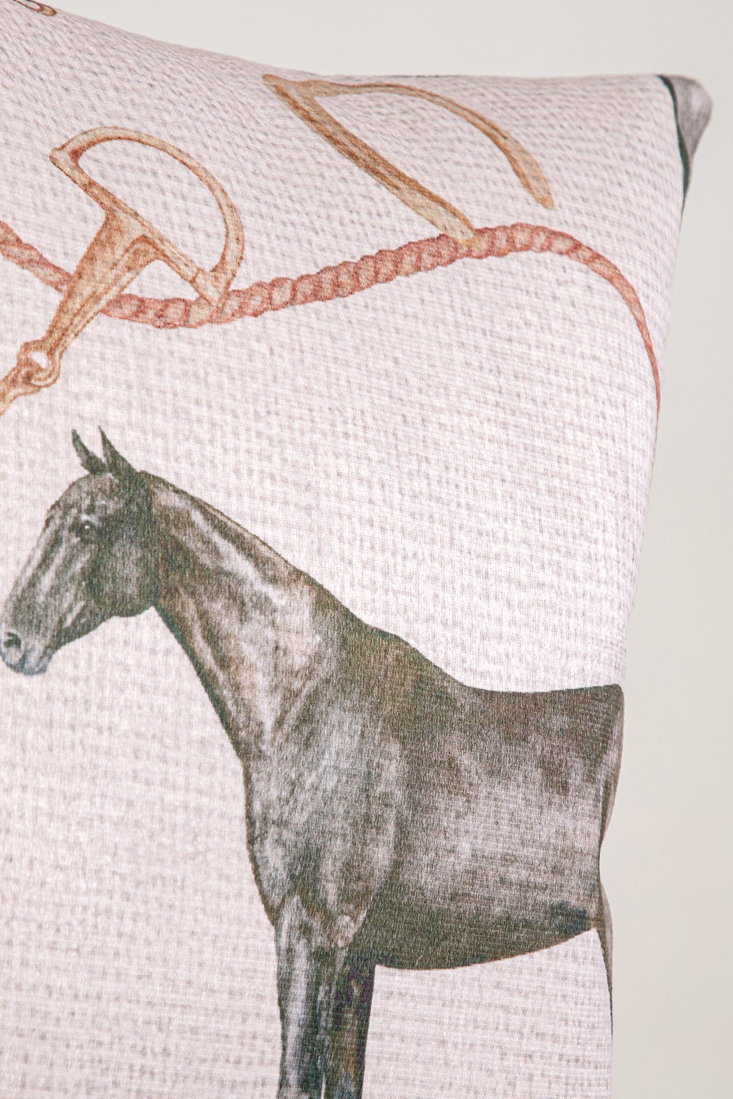 Golden Stirrup Kırlent Kılıfı