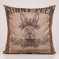 Bunny Crown Kırlent Kılıfı