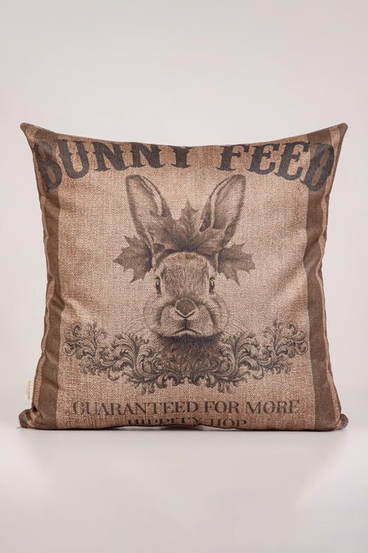 Bunny Crown Kırlent Kılıfı
