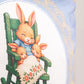 Grandma Bunny Kırlent Kılıfı
